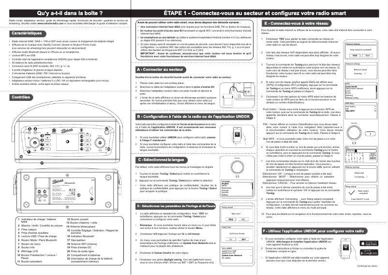 First page image of the manual for Revival iStream 3L