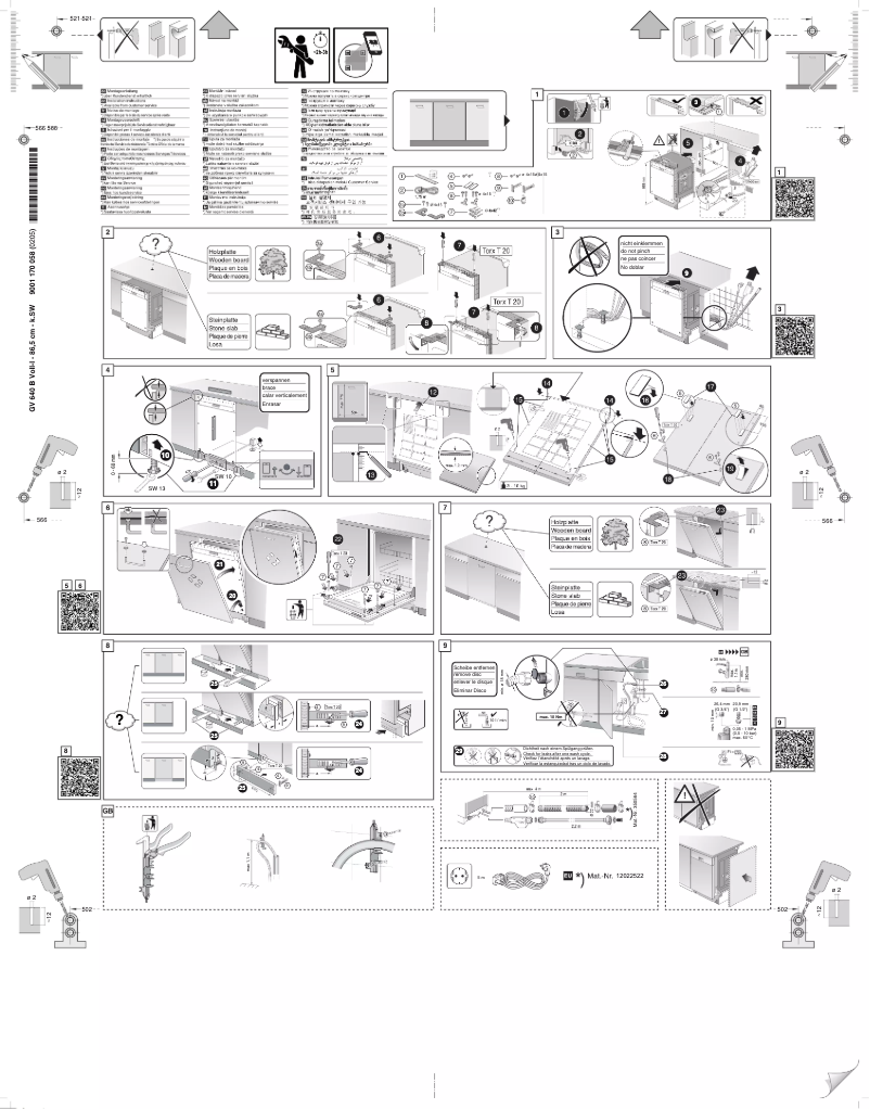 First page image of the manual for SX63HX10TE