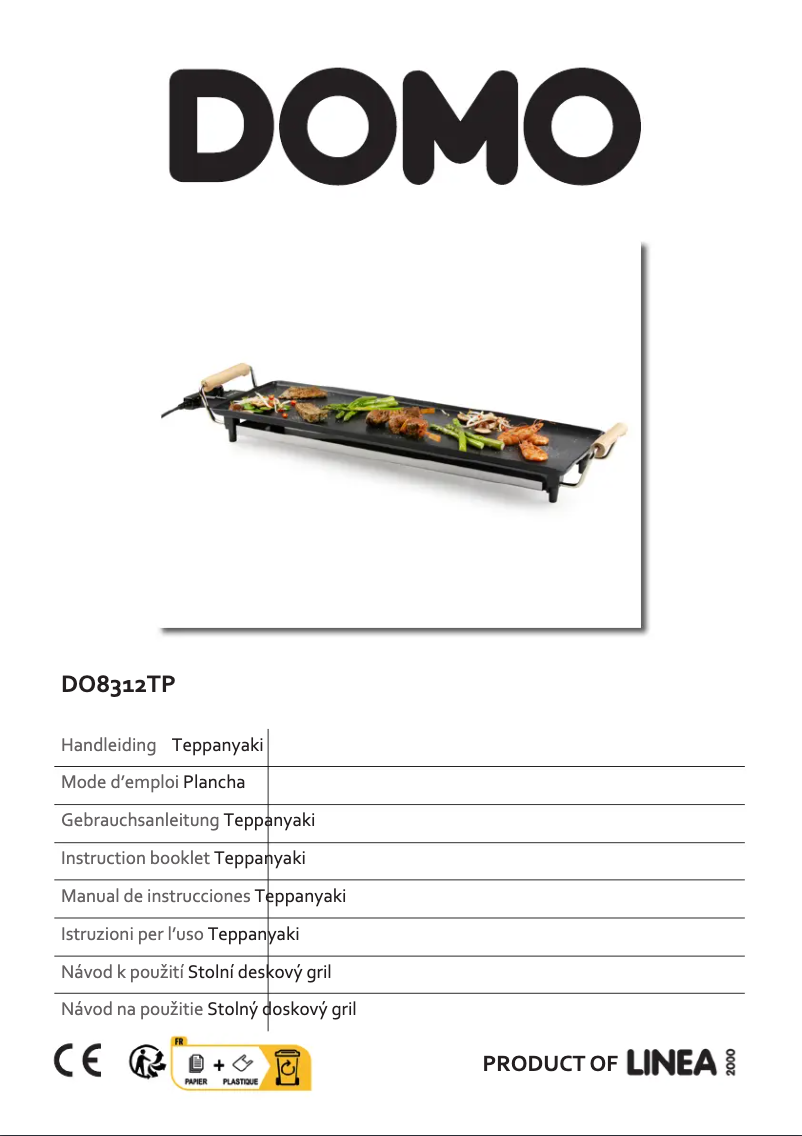 Page 1 of the manual User Manual Domo DO8312TP