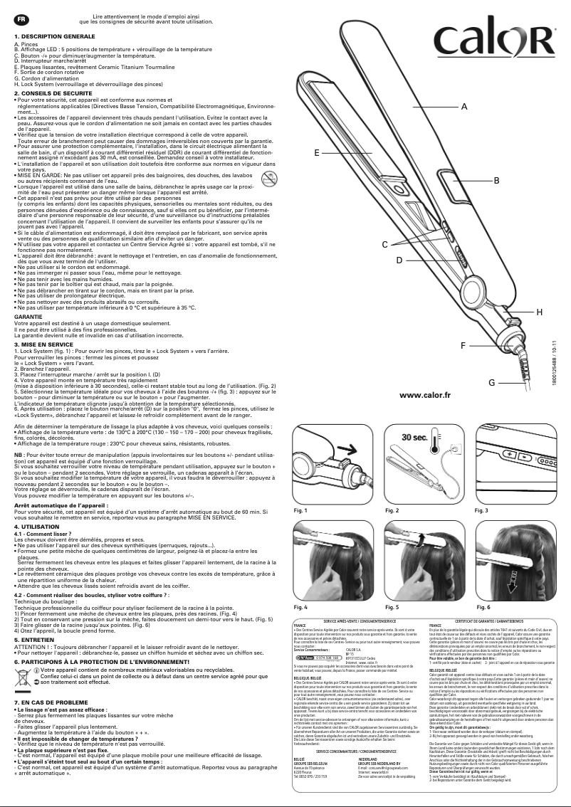 First page image of the manual for SF6012