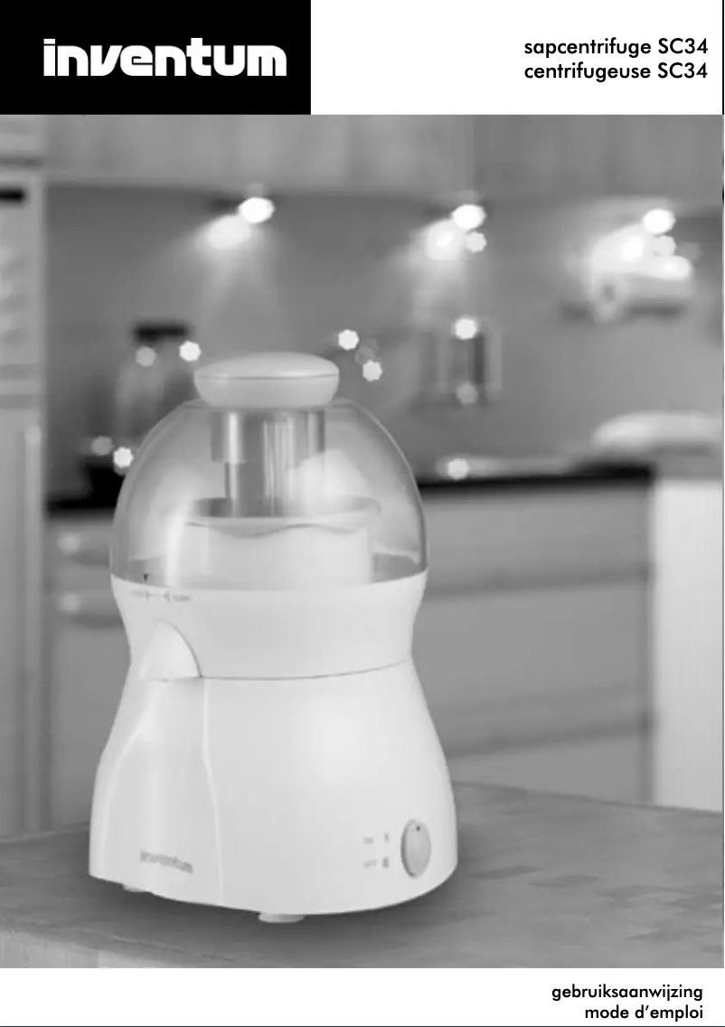 First page image of the manual for SC34