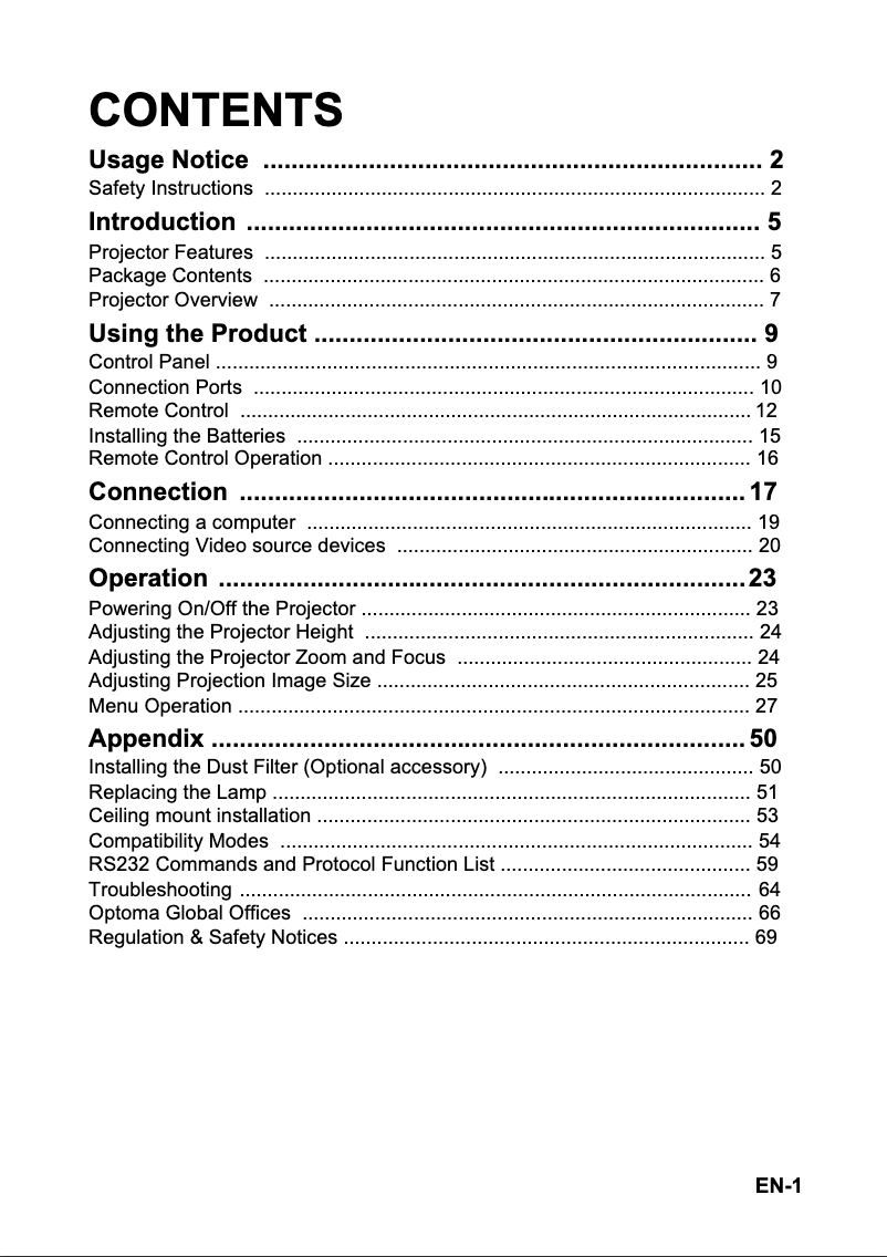 First page image of the manual for DS331