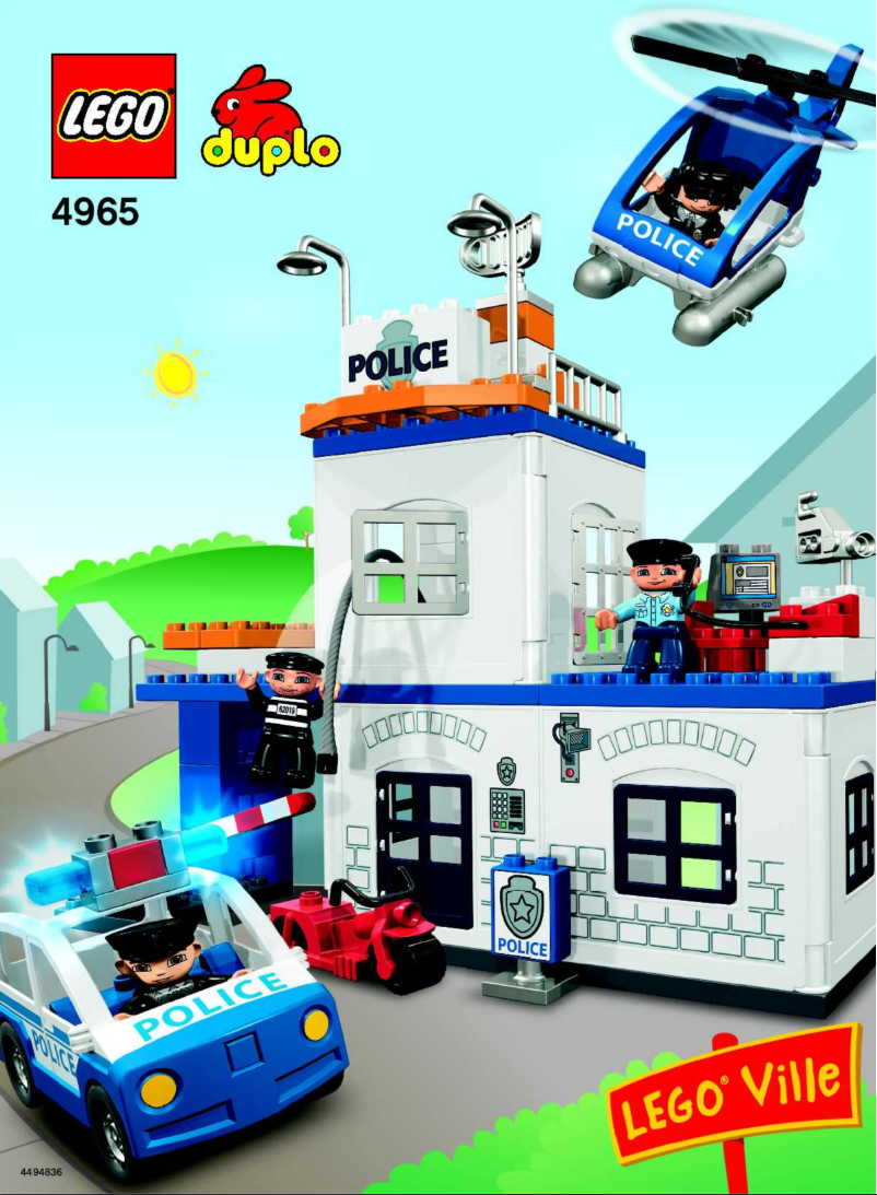 Page 1 of the manual User Manual Lego Police Action