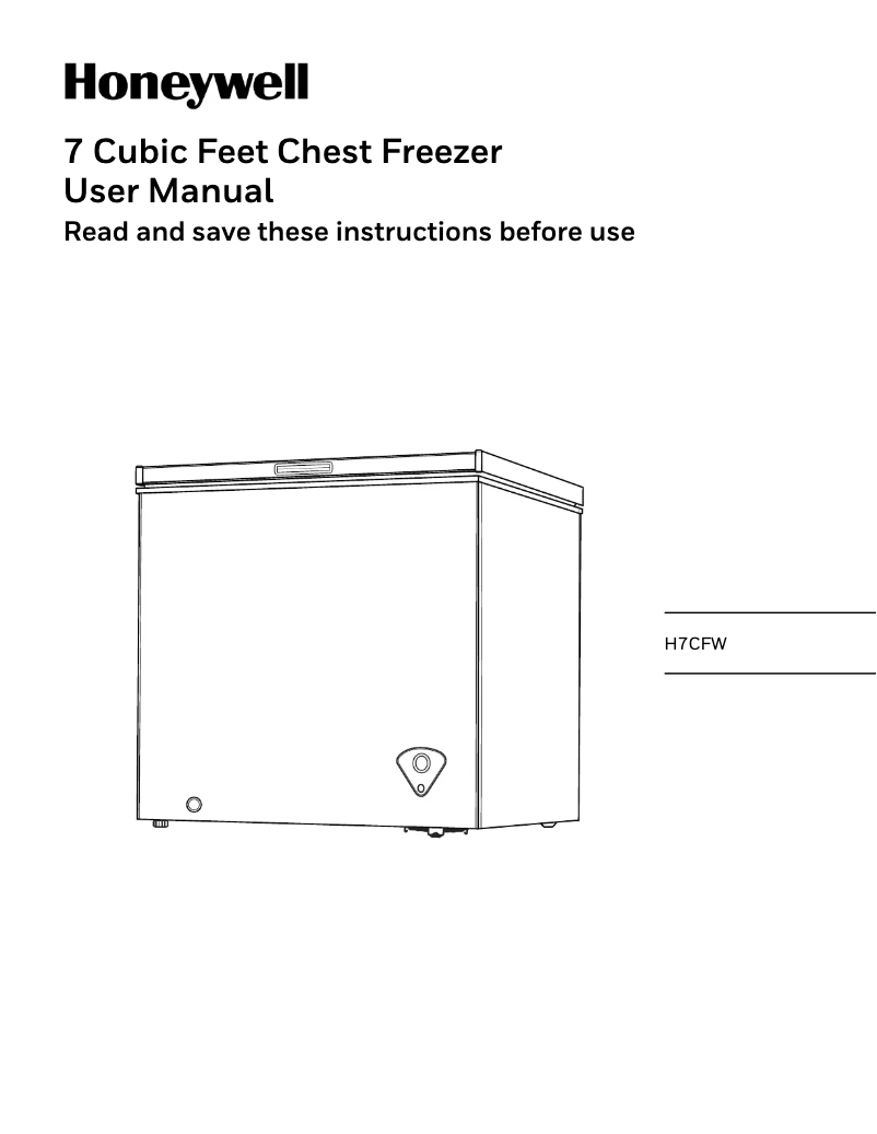 First page image of the manual for H7CFW