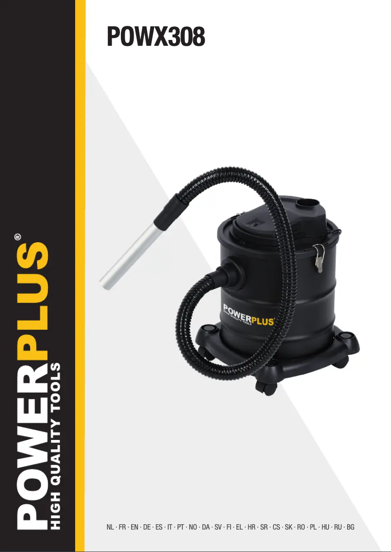 First page image of the manual for POWX308