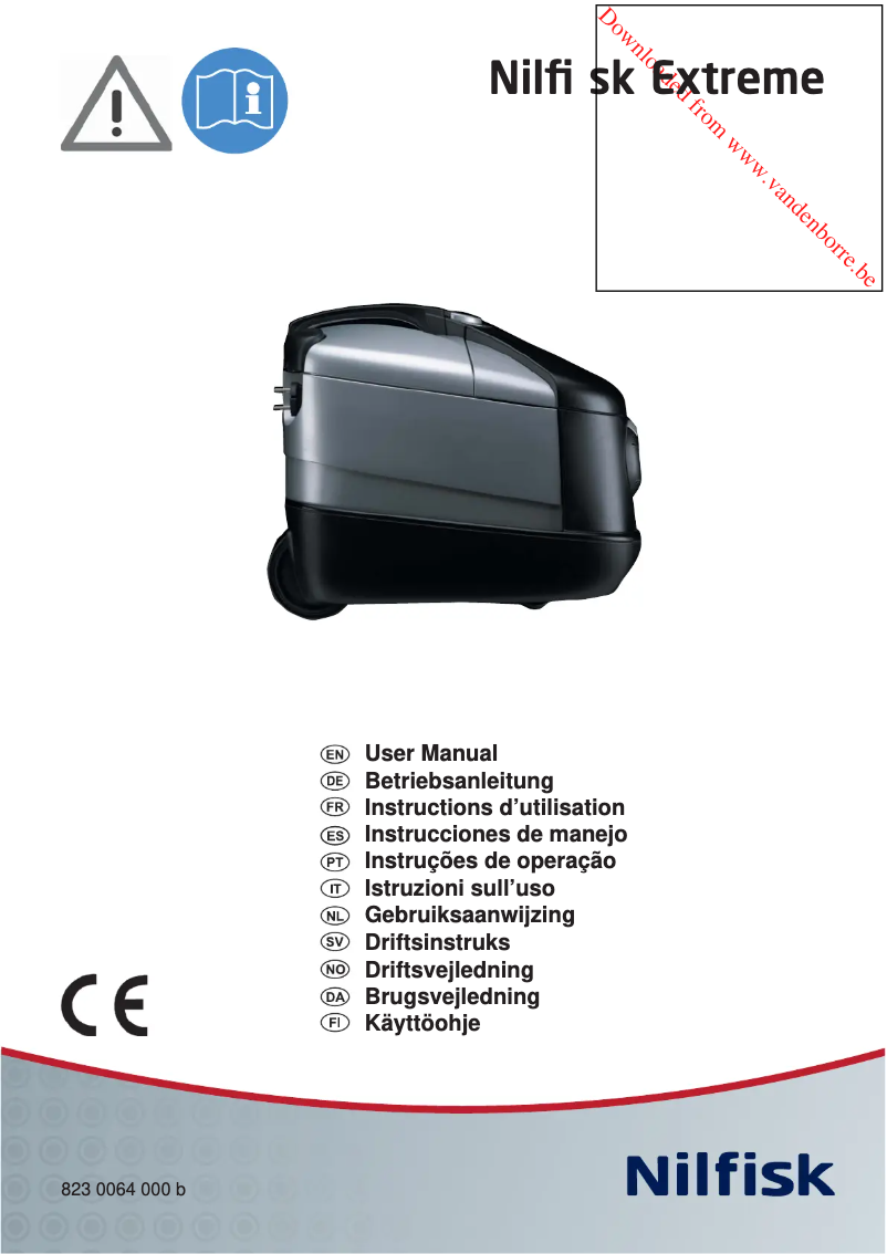 First page image of the manual for Extreme X250 Free