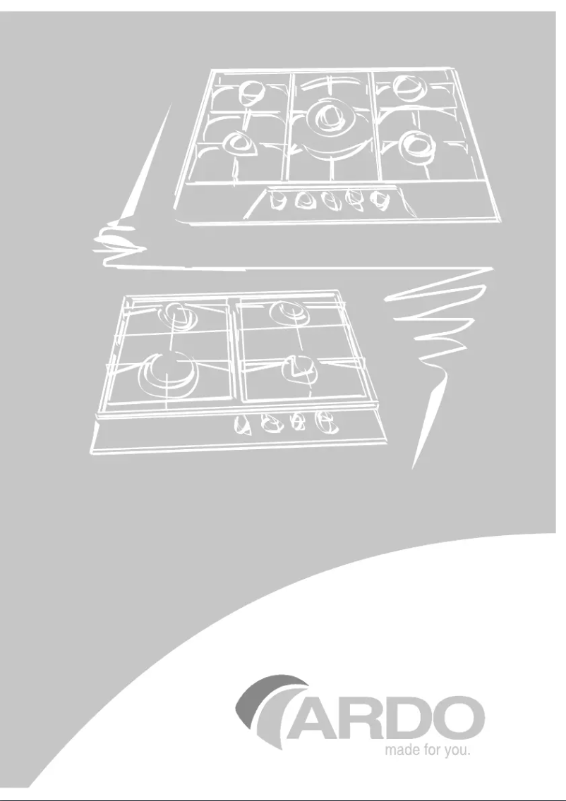 Page 1 of the manual User Manual Ardo HBF6V4GTB