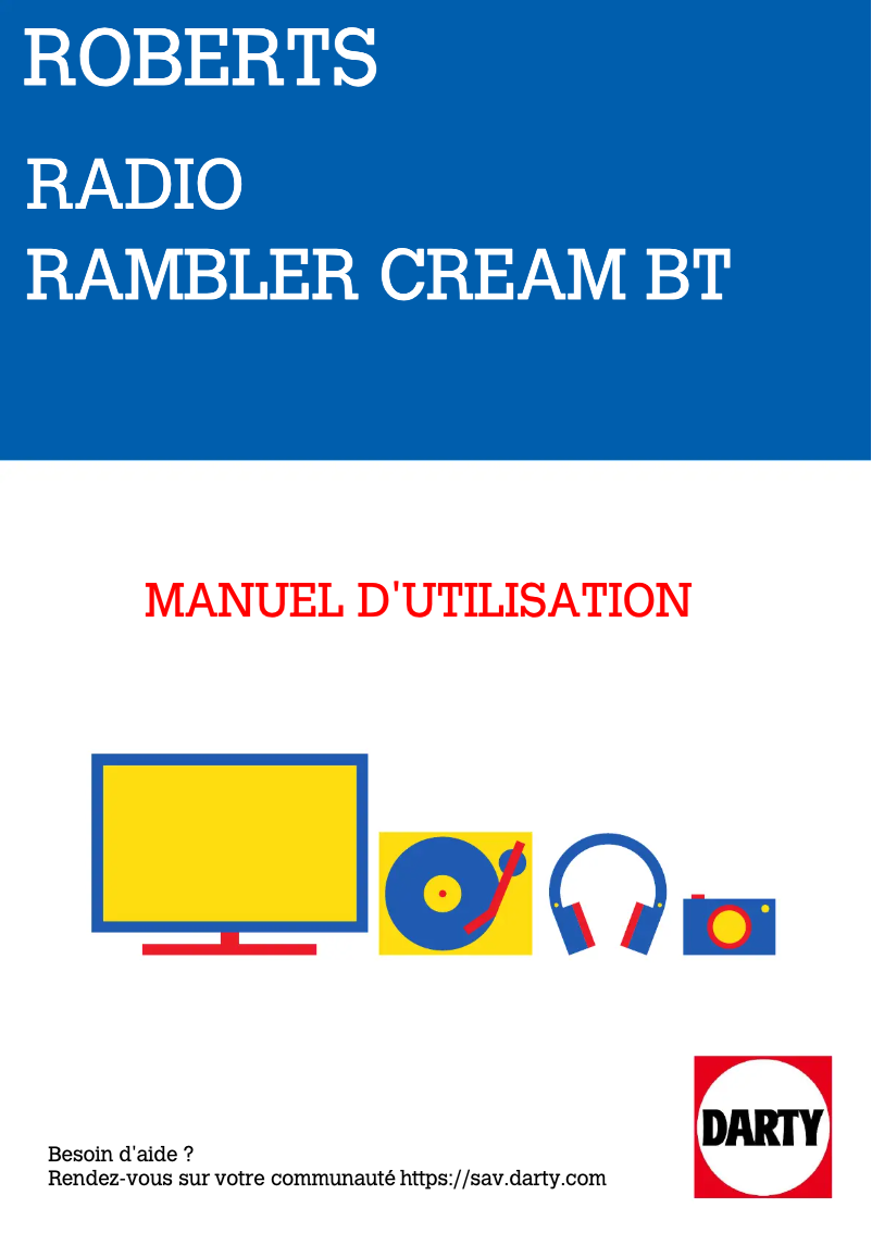 First page image of the manual for Rambler BT