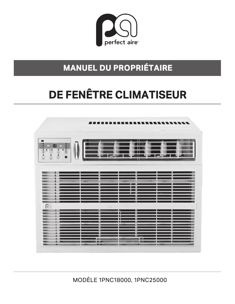 First page image of the manual for 1PNC18000