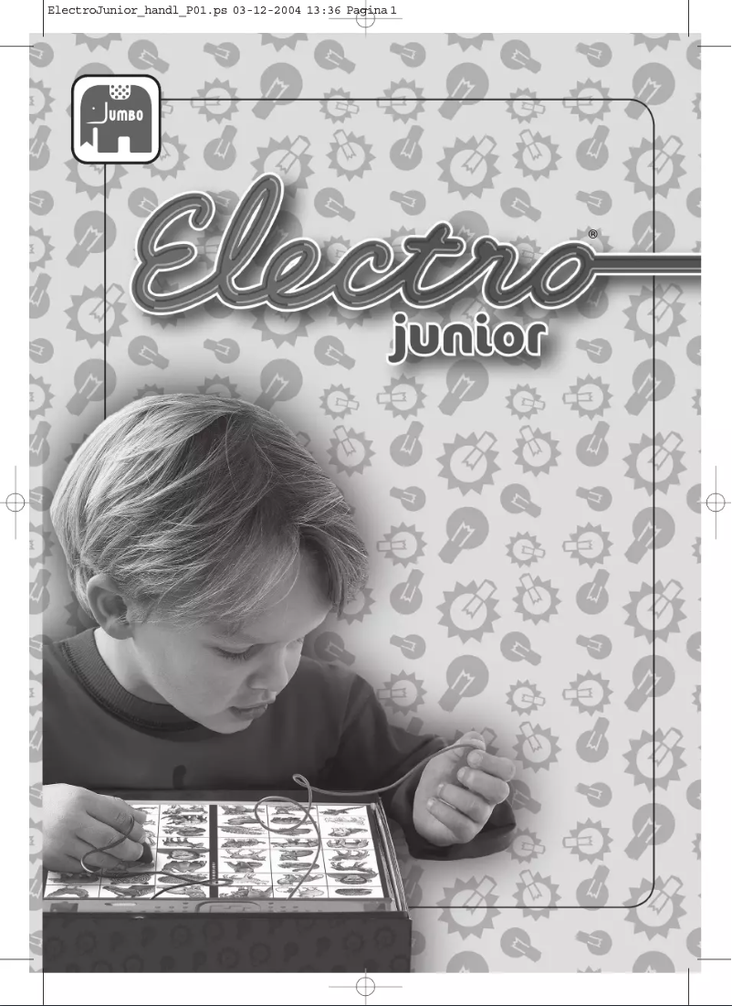 First page image of the manual for Electro junior