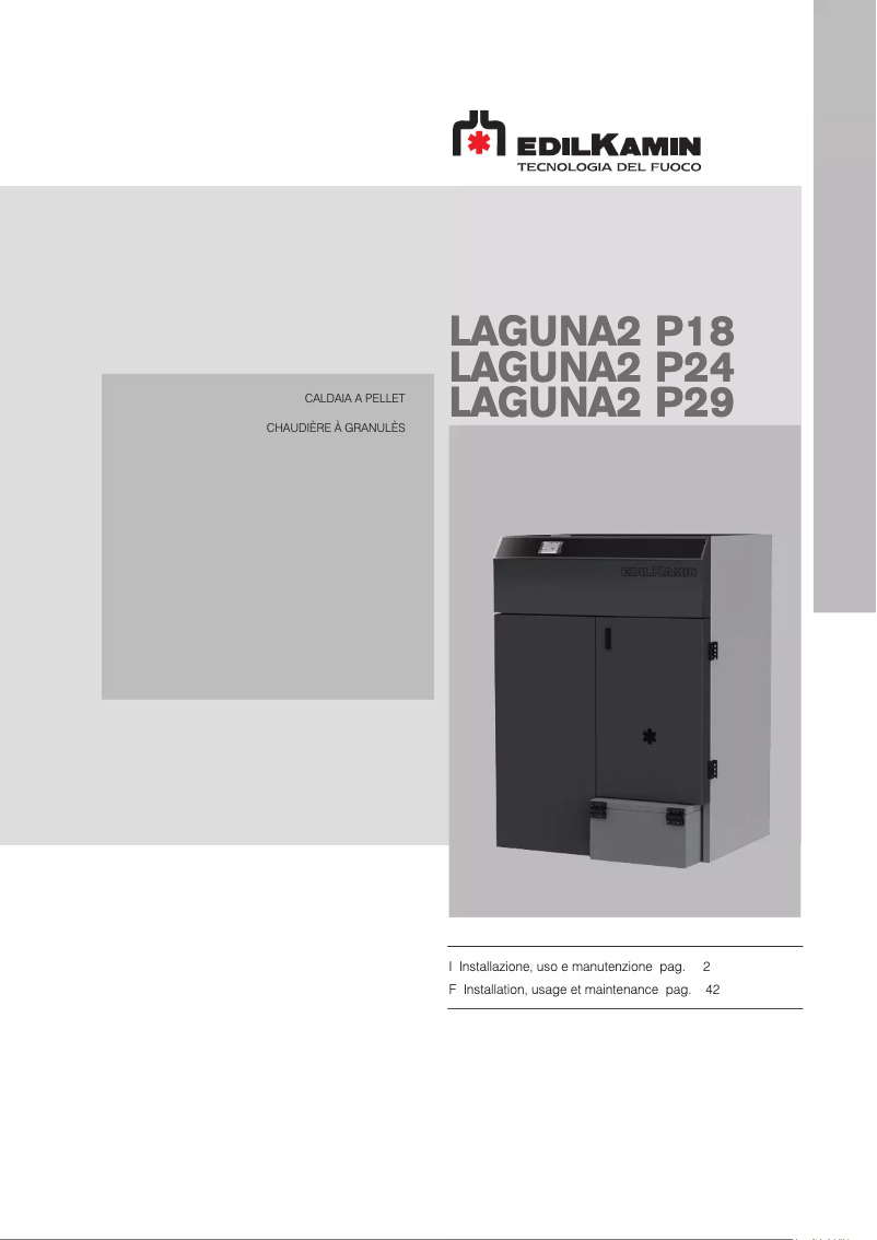 First page image of the manual for LAGUNA2 P24