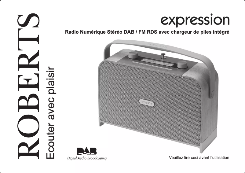 First page image of the manual for Expression