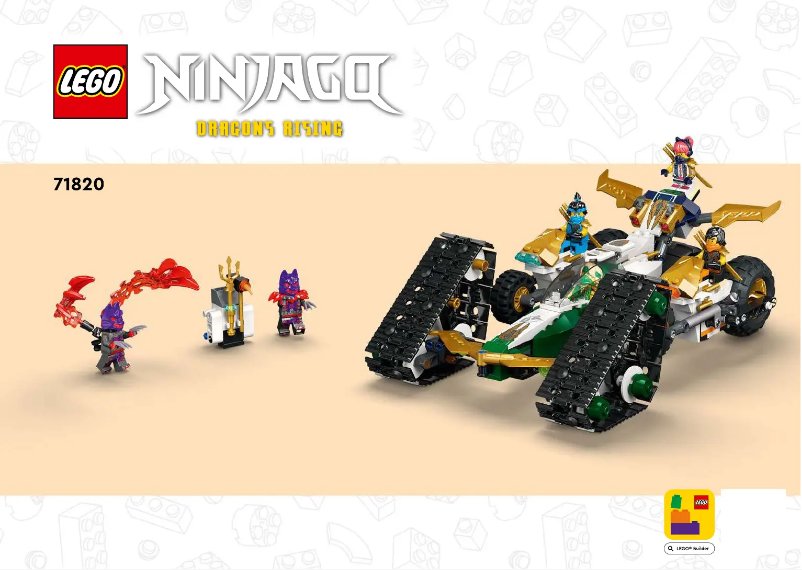 Page 1 of the manual User Manual Lego NINJAGO 71820