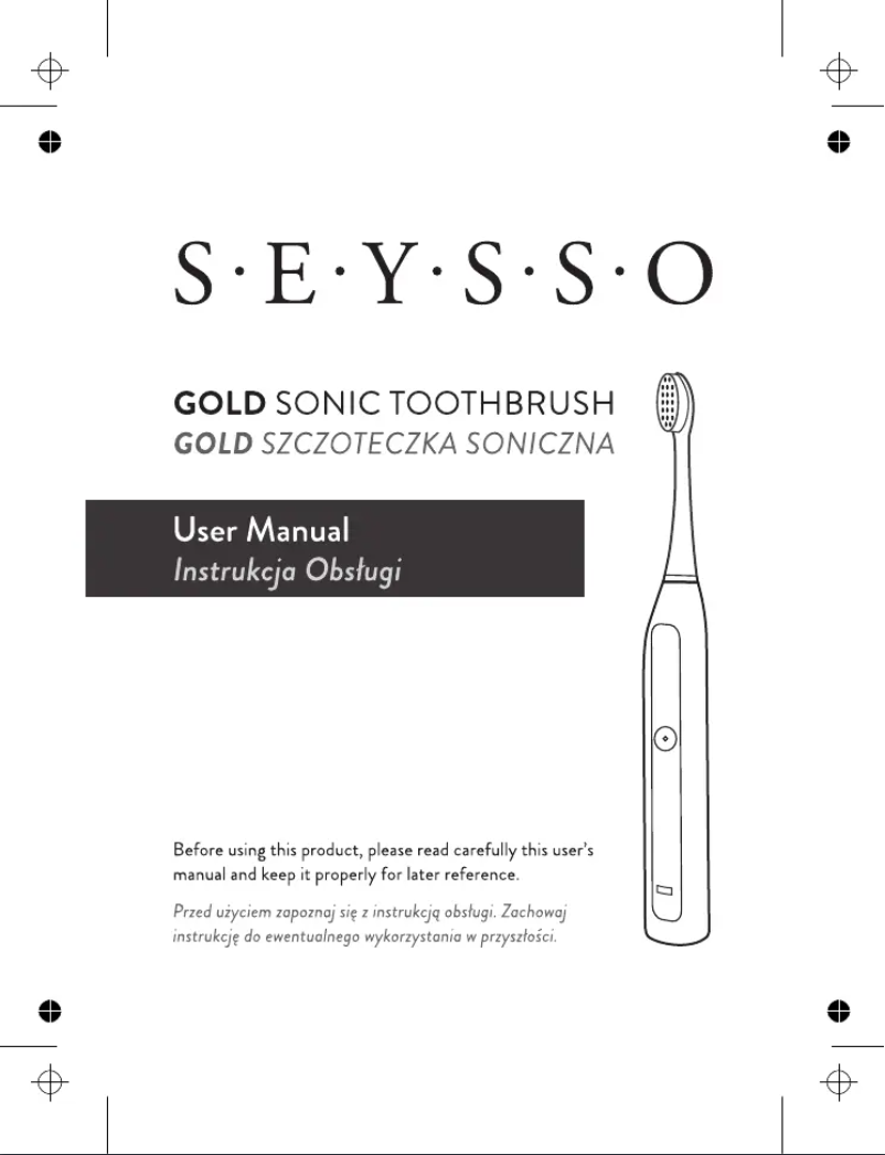 Page 1 of the manual User Manual SEYSSO Gold