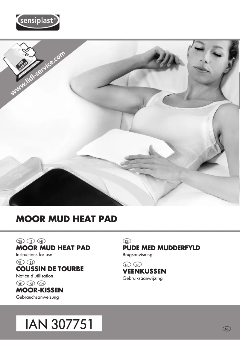 First page image of the manual for IAN 307751