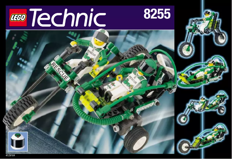 Page 1 of the manual User Manual Lego Technic 8255