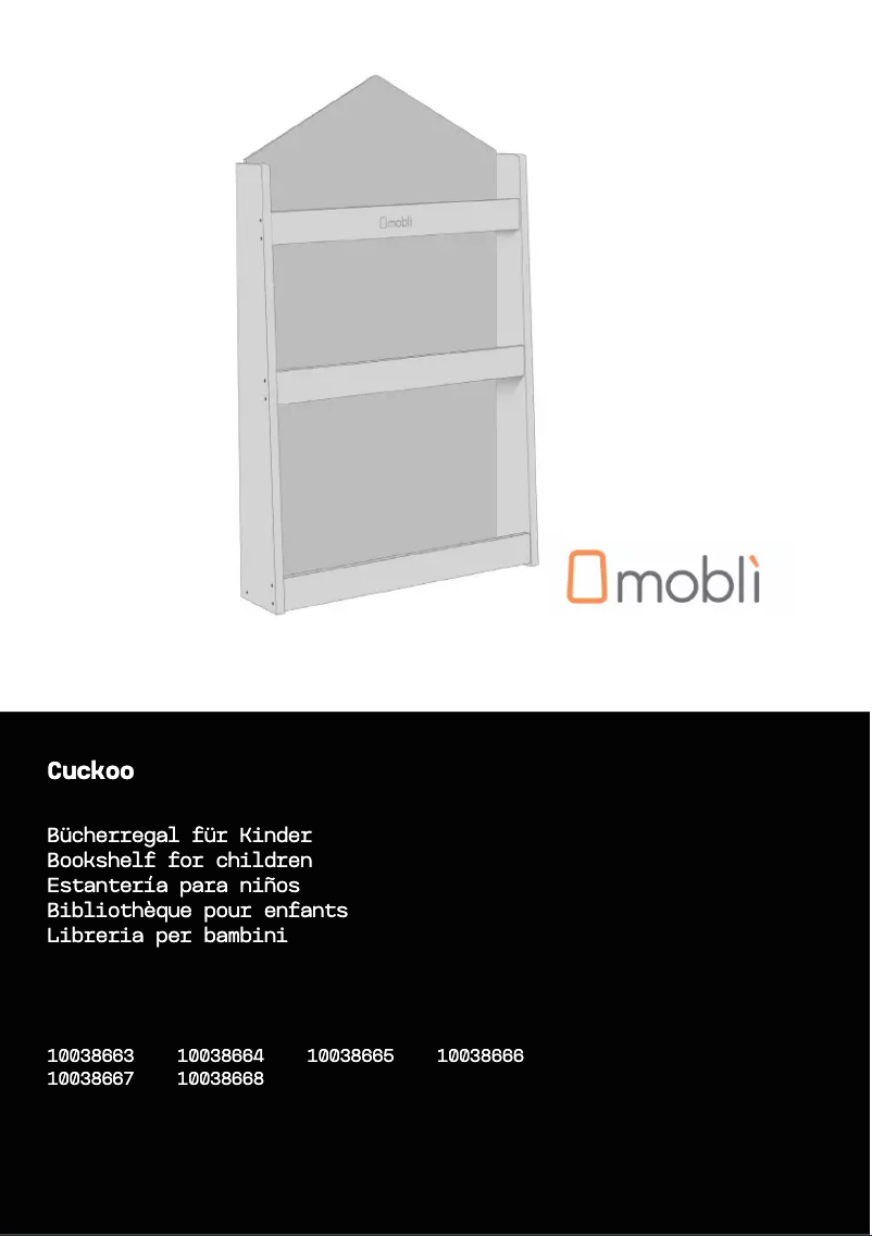 Page 1 of the manual User Manual Mobli Cuckoo