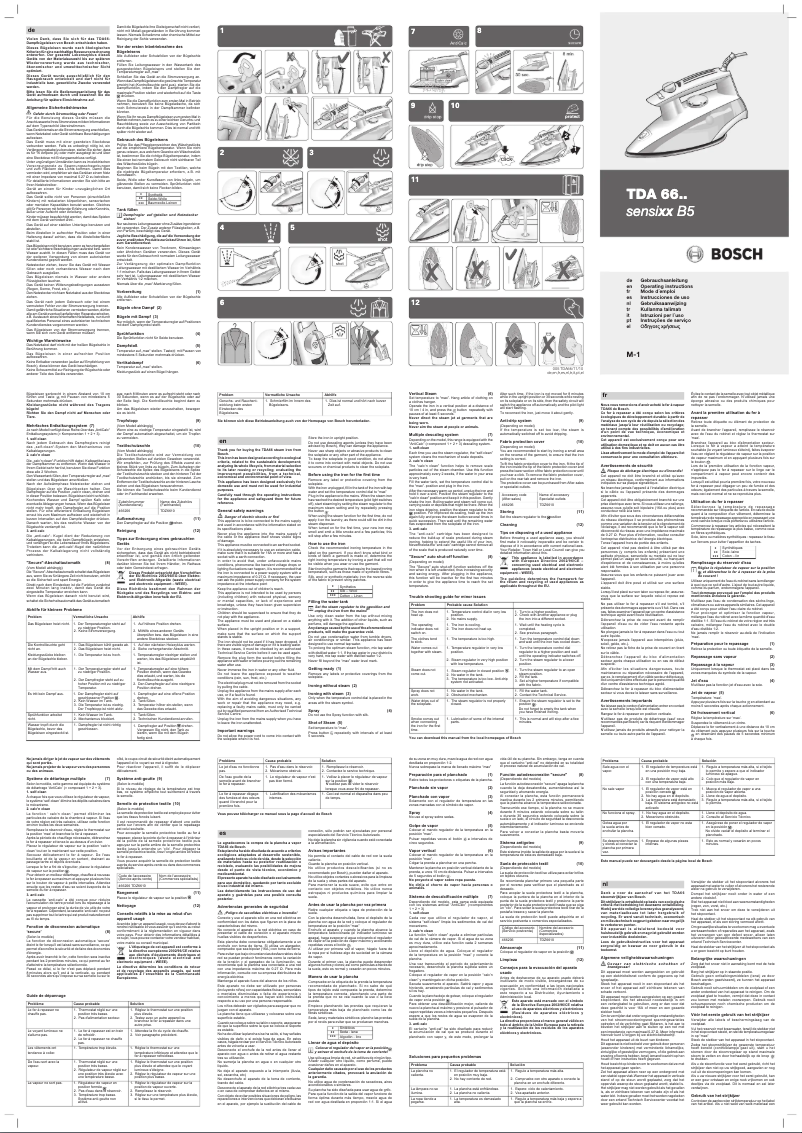 First page image of the manual for TDA6621