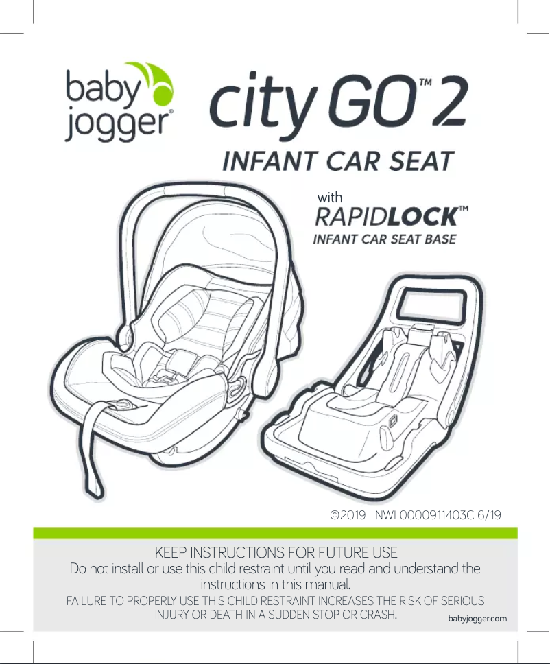 Page 1 of the manual User Manual Baby Jogger City GO 2