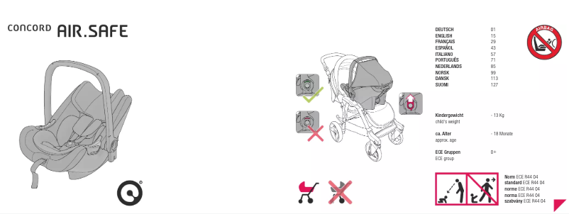 First page image of the manual for AIR.SAFE