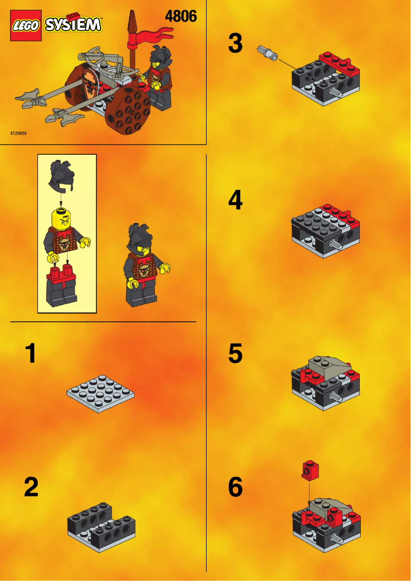 Page 1 of the manual User Manual Lego Castle 4806
