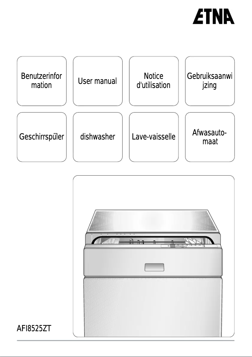 Page 1 of the manual User Manual Etna AFI8525