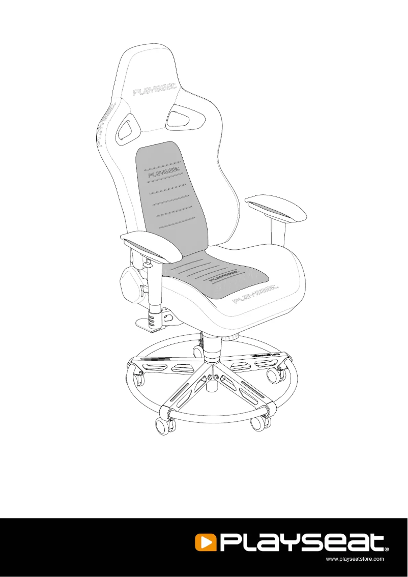 Page 1 of the manual User Manual Playseat L33T