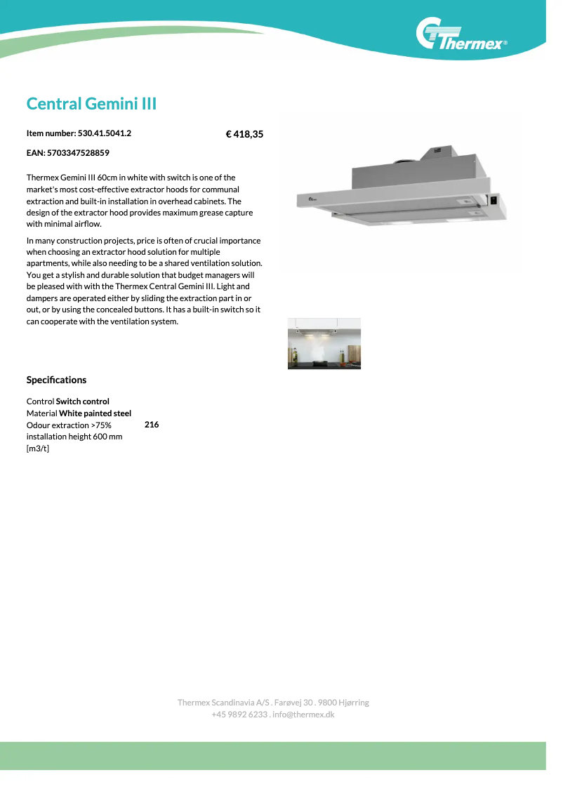 First page image of the manual for Gemini III