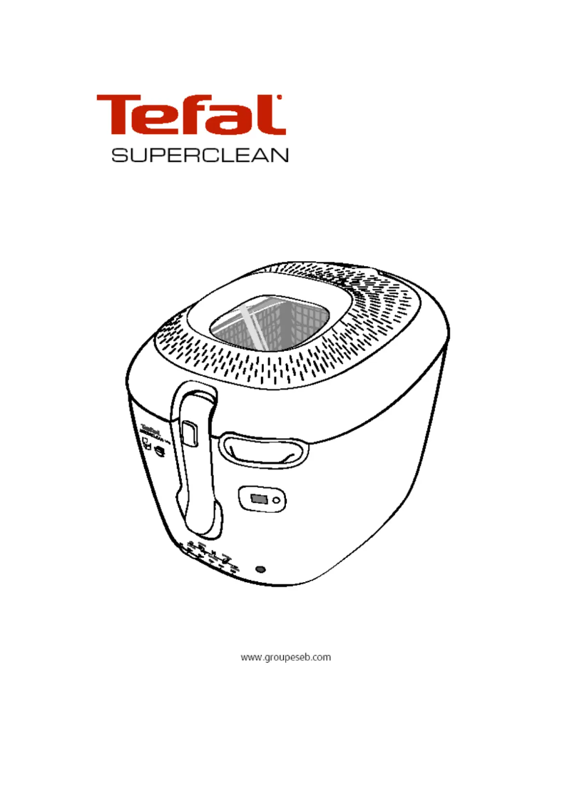 Page 1 of the manual User Manual Tefal FR1001 Superclean
