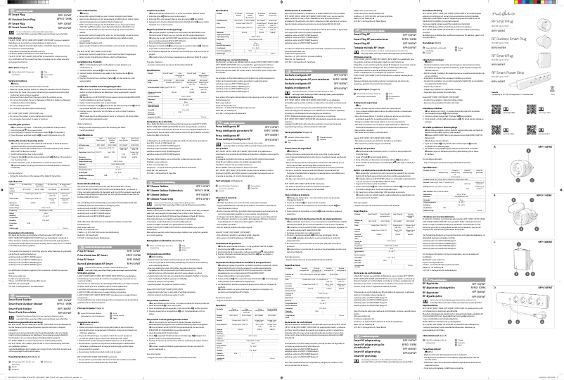 First page image of the manual for RFP410FWT