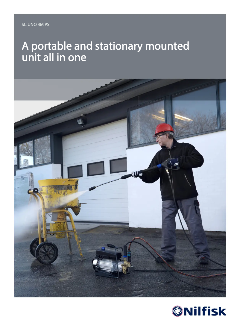 First page image of the manual for SC UNO 4M