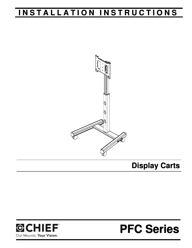 First page image of the manual for PFCUS700