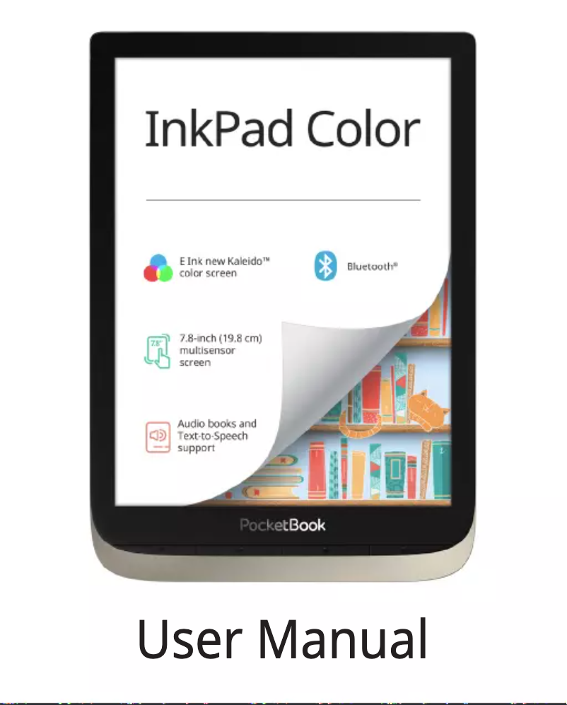First page image of the manual for InkPad Color