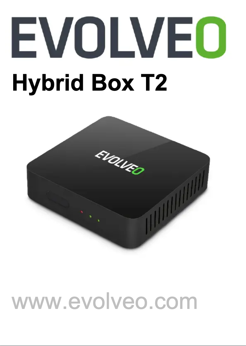 First page image of the manual for Hybrid Box T2