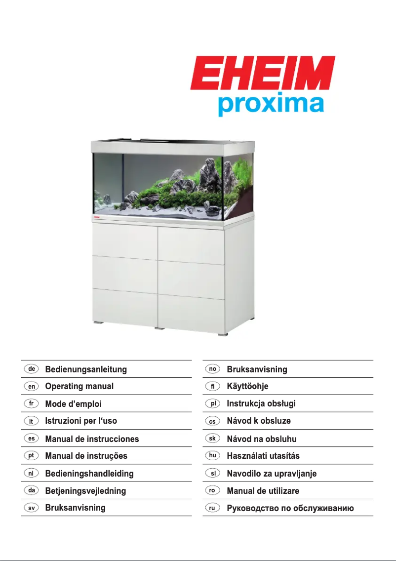 Page 1 of the manual User Manual Eheim Proxima 175