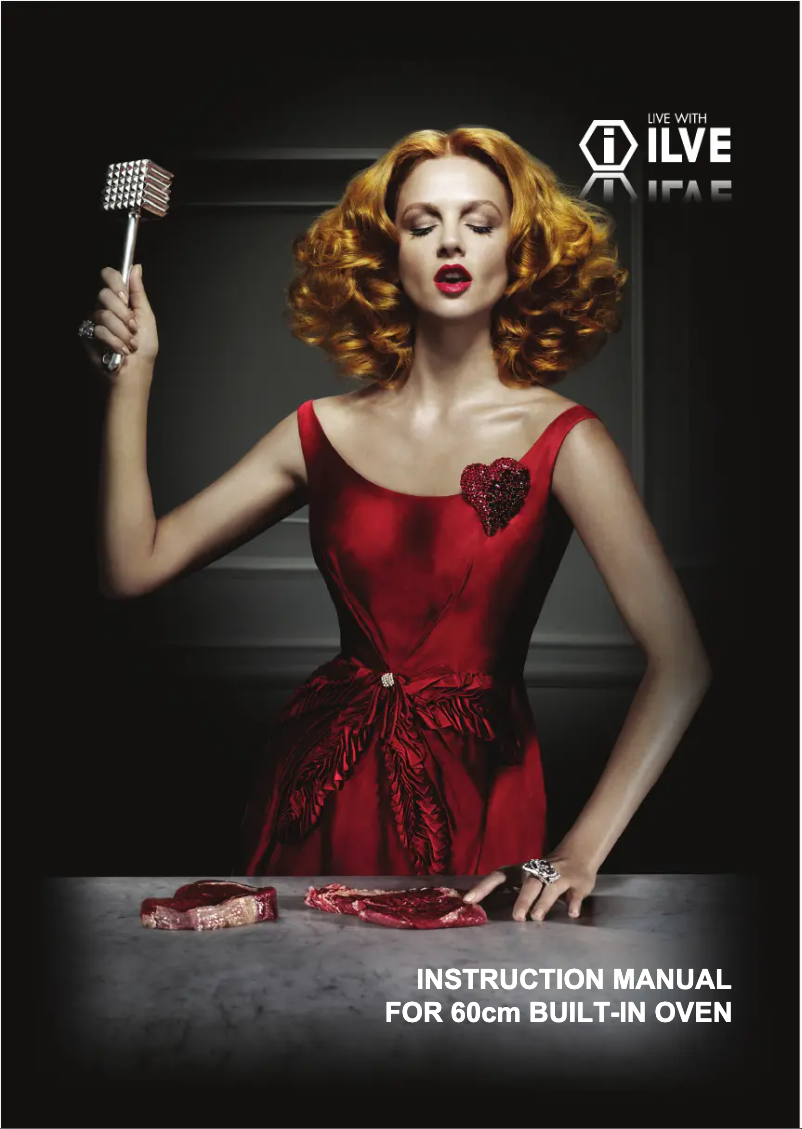 Page 1 of the manual User Manual Ilve ILO60MMX