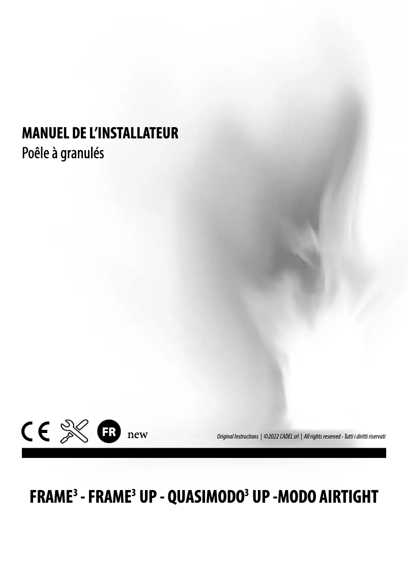 First page image of the manual for Frame 9 Up