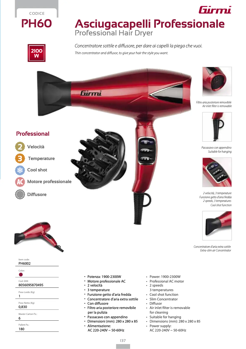 Image de la première page du manuel de l'appareil PH60