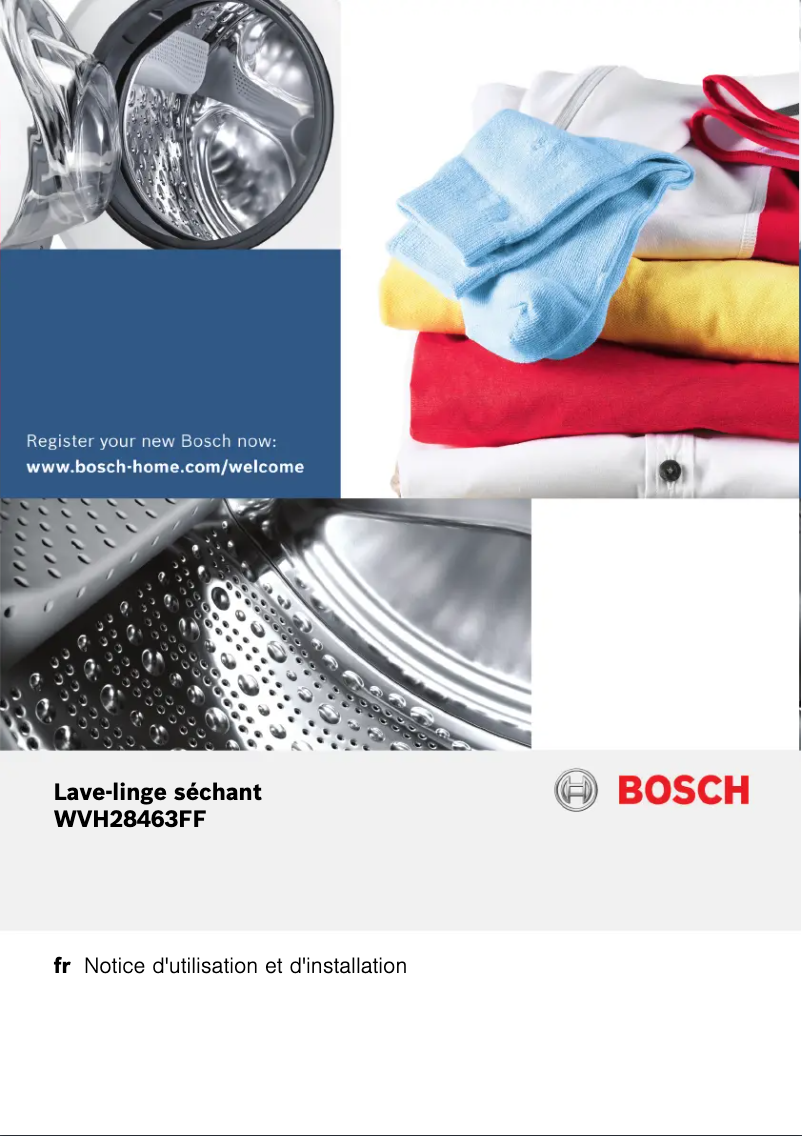 Page 1 of the manual User Manual Bosch WVH28463FF