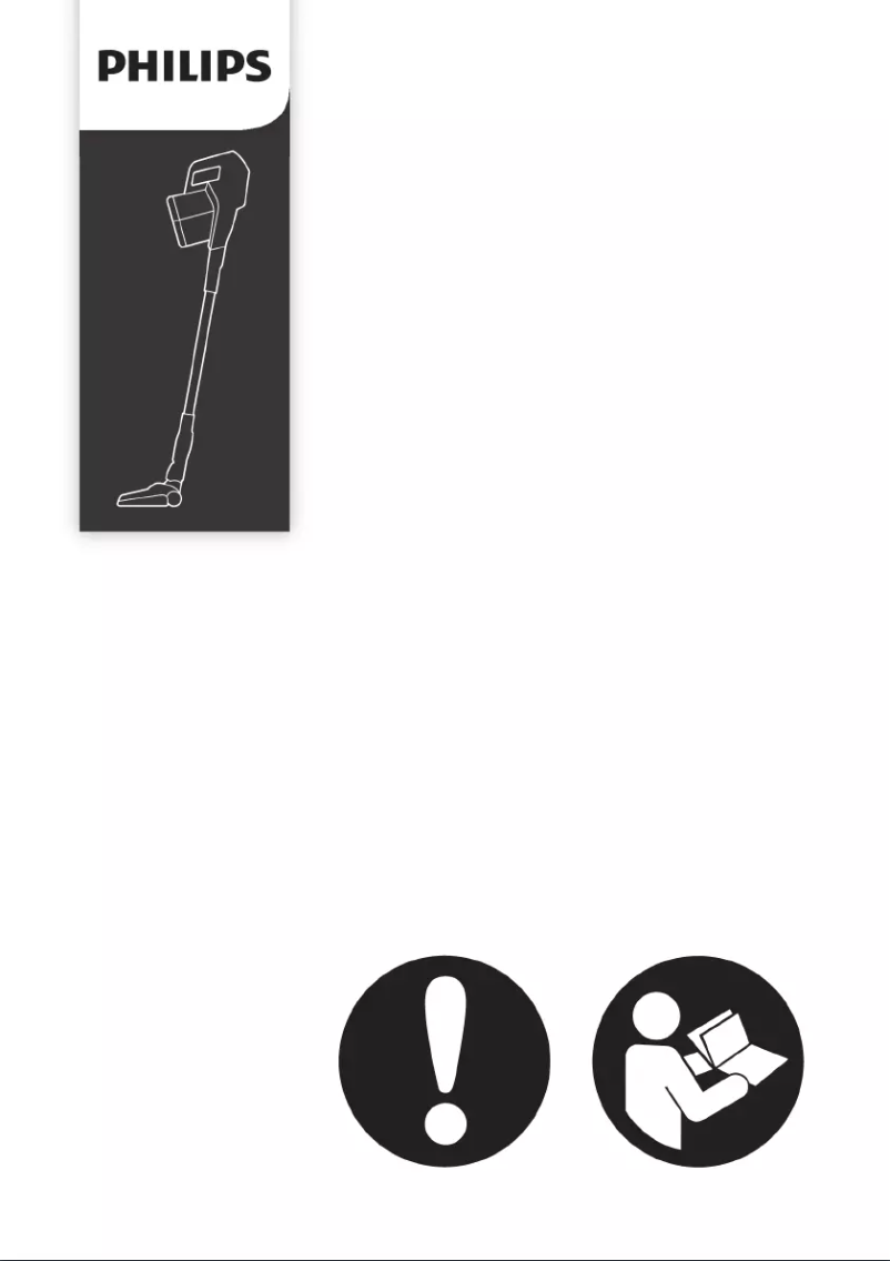 Page 1 of the manual User Manual Philips SpeedPro Max Aqua XC8147