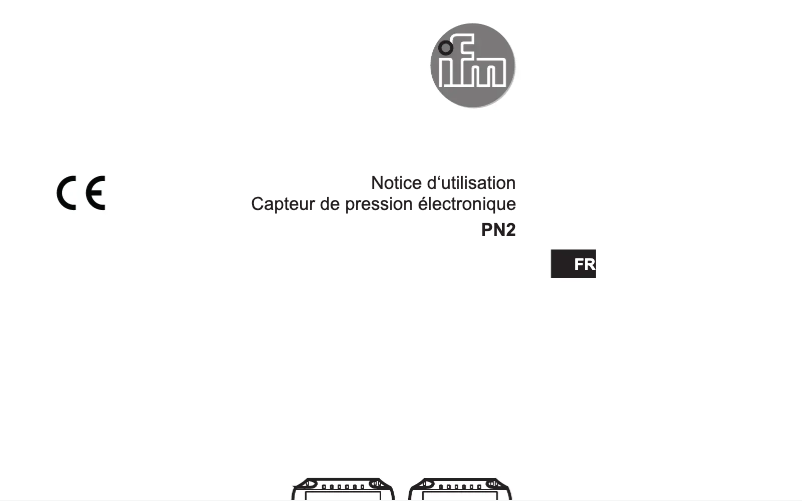 Page 1 of the manual User Manual IFM PN2593