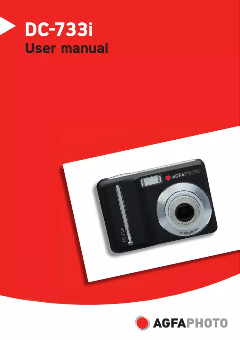 First page image of the manual for DC-733i