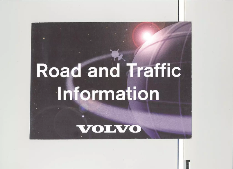 Page 1 de la notice Manuel utilisateur Volvo RTI XC70 (2003)