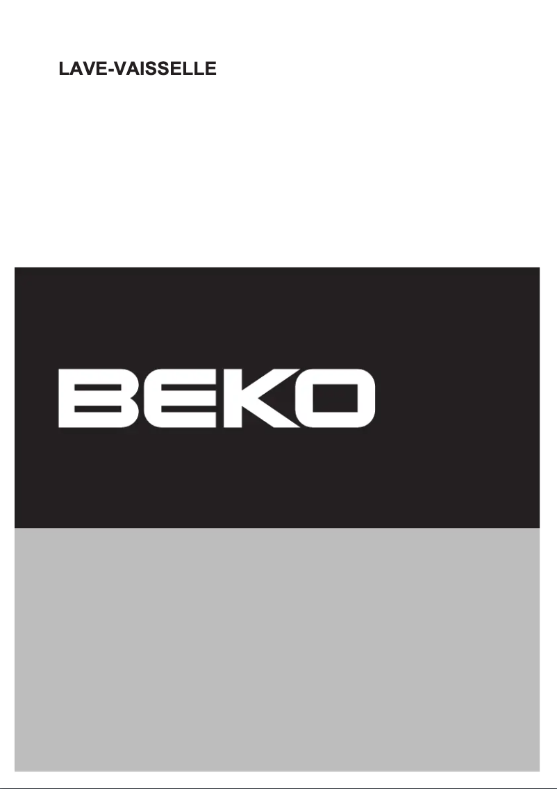 Page 1 of the manual User Manual Beko DSN 1430 X