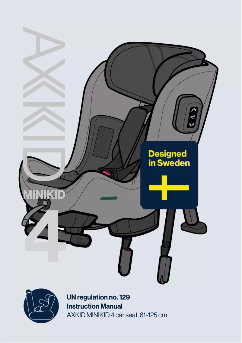 Page 1 of the manual User Manual Axkid Minikid 4