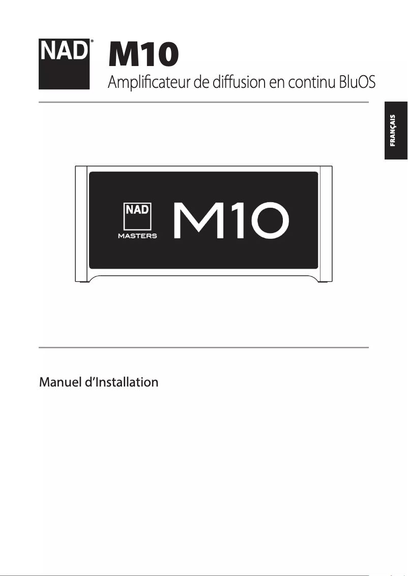First page image of the manual for M10