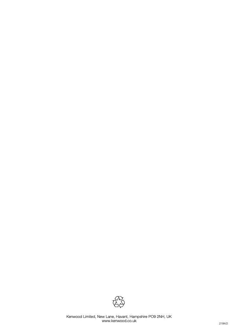 First page image of the manual for FP110