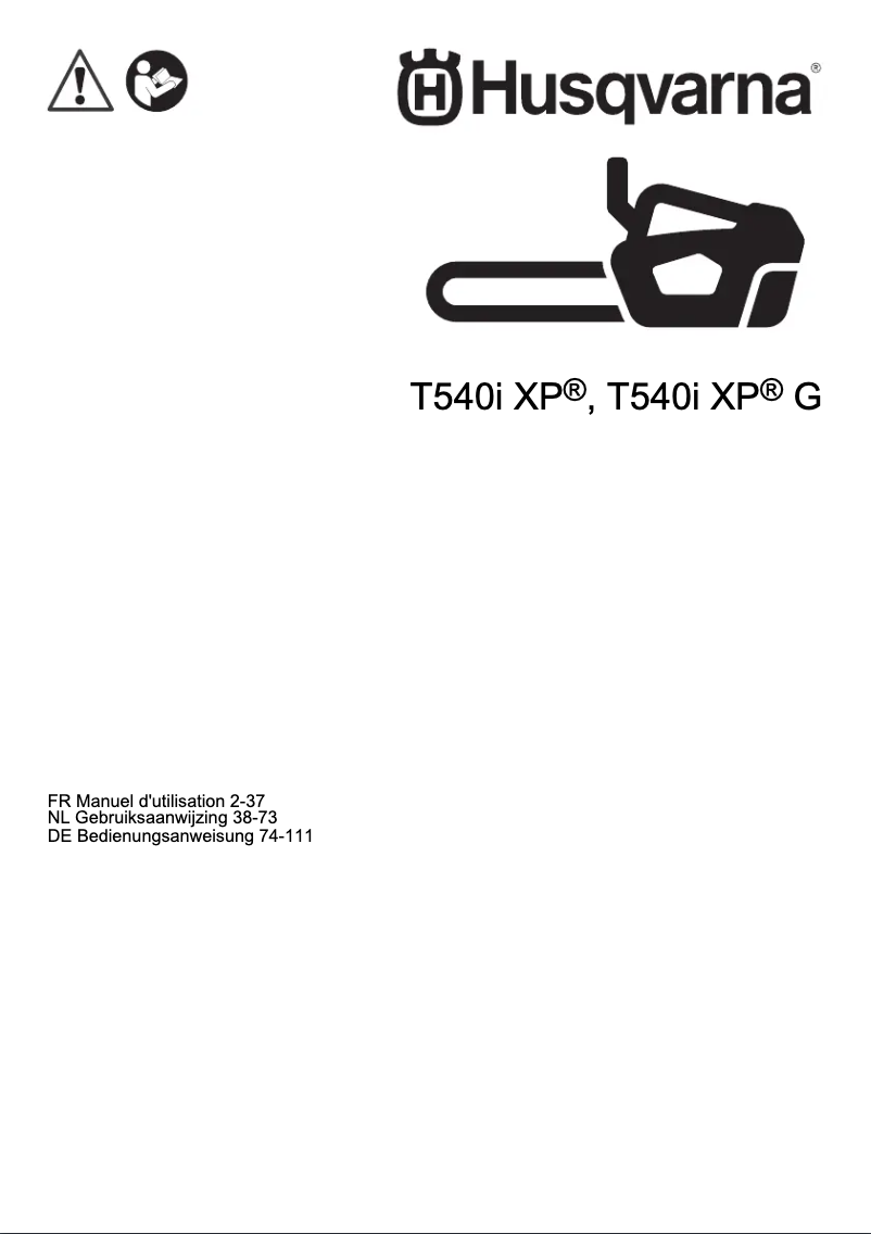First page image of the manual for T540i XPG