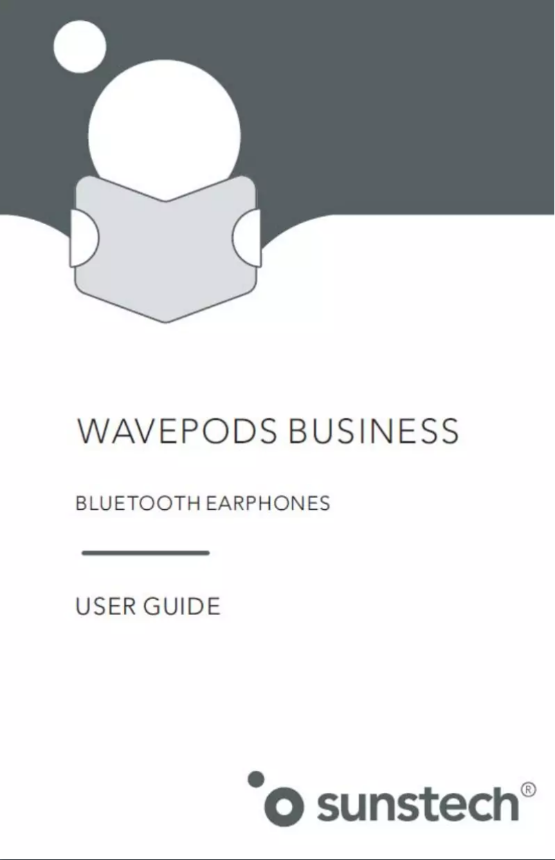 First page image of the manual for Wavepods Business