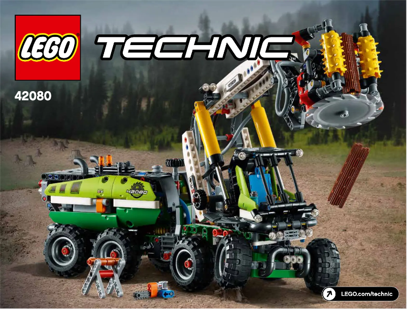 First page image of the manual for Technic 42080
